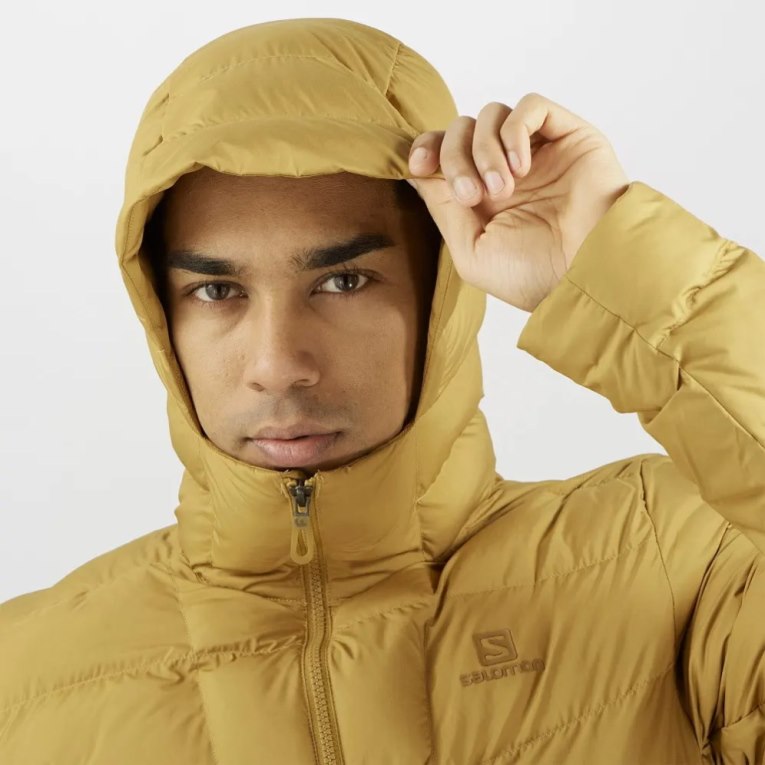 Yellow Salomon Essential Xwarm Men's Insulated Jackets | PH 36251N